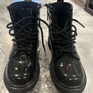 Dr Martens Air Wair  Patent Leather Combat Boots